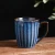Import new -arrival reactive glaze glossy blue restaurant serving stoneware 16 pieces dinner set dinnerware from China