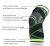Import New Arrivals 3D Knitted Elastic Nylon Knee Support Sleeve Compression Sports Knee Brace With Belt from China