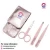 Import New Barbie Pink Slanted & Pointed Eyebrow Tweezers and Scissor With Beautiful 3pcs Pouch from Pakistan