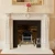 Import New Design Decorative white natural stone marble fireplace from China