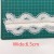 Import New design floral lace trim with glitter 3d rhinestone embroidery flower trimming from China