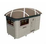 New design suit for all season prefabricated fairy wooden garden house