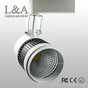 new design white commercial dimmable 30w cob led track light