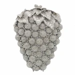 New Designer Luxury Crystal Fruit Grape Clutch Purse Women Evening Party Bags