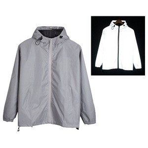 new fashion customize warm bomber 3 coat m men outdoor reflective jacket for winter