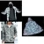 Import new fashion customize warm bomber 3 coat m men outdoor reflective jacket for winter from China