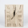 New fashioned Cheap Price Super-thick Durable Solid Wood Clock