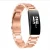 Import New fb inspire smart bracelet solid stainless steel three-bead strap watch metal chain wristband from China