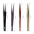 Import New Material High Quality 304 Stainless Steel Angle Curved Straight Tweezers for Eyelashes Extension from China