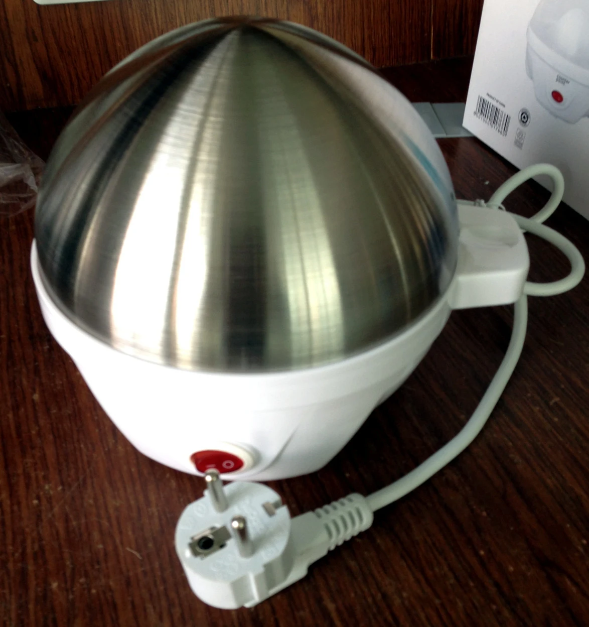 New Portable Electric Egg Boiler CE GS ROHS LEGB ERP FOOD GRADE stainless steel