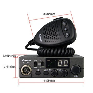 new product luiton walkie talkie LT-298 hf ssb transceiver 27mhz cb radio mini am fm woki toki
