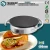 Import new product stainless steel 380mm round cooking plate electric crepe maker from China
