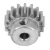 Import New Steel Metal Motor Pinion Gear 17T 0.8 Module For HIMOTO E10MTL/E10MT/E10BP 1/10 RC Car Parts 17T Motor Gear RC Accessories from China