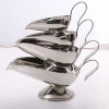 new style 18/10 stainless steel gravy boats