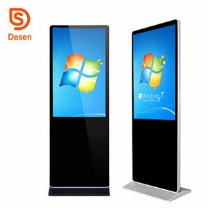 New Style 55 inch touch screen kiosk LCD Full HD Big TV Advertising Screen