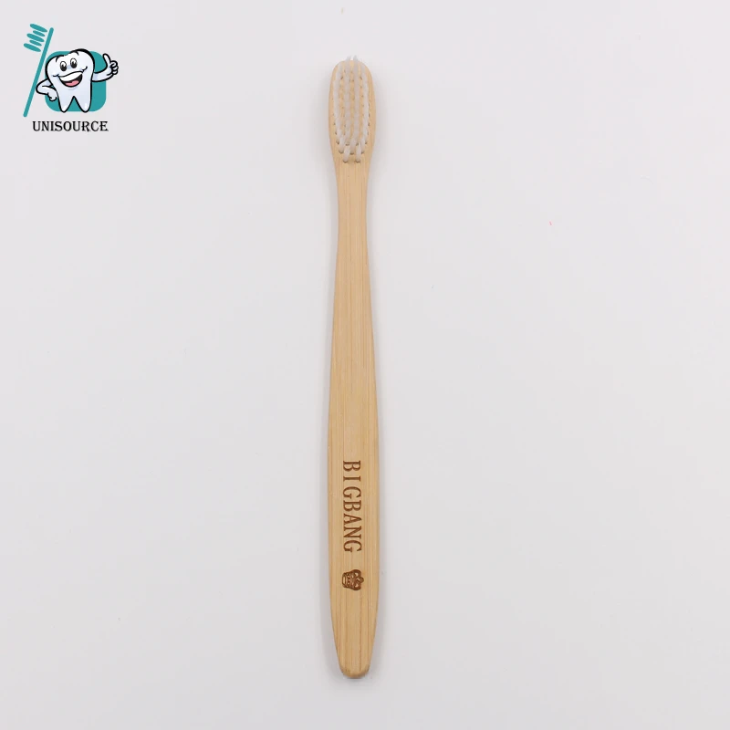 New Style Best-selling Natural Bamboo Biodegradable Adult Toothbrush with Soft Charcoal Bristles