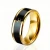 Import new titanium steel temperature-sensitive smart color-changing stainless steel couple ring from China