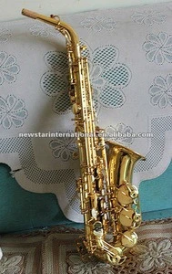 New type professional gold Alto saxophone