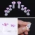 Import Newest soft toe separator 8 pcs/bag 7 style silicone toe separators nail Salon from China