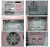 Newest style 2020 light pink color 3 in 1 Breakfast sandwich Maker with Mechanical Timer Control