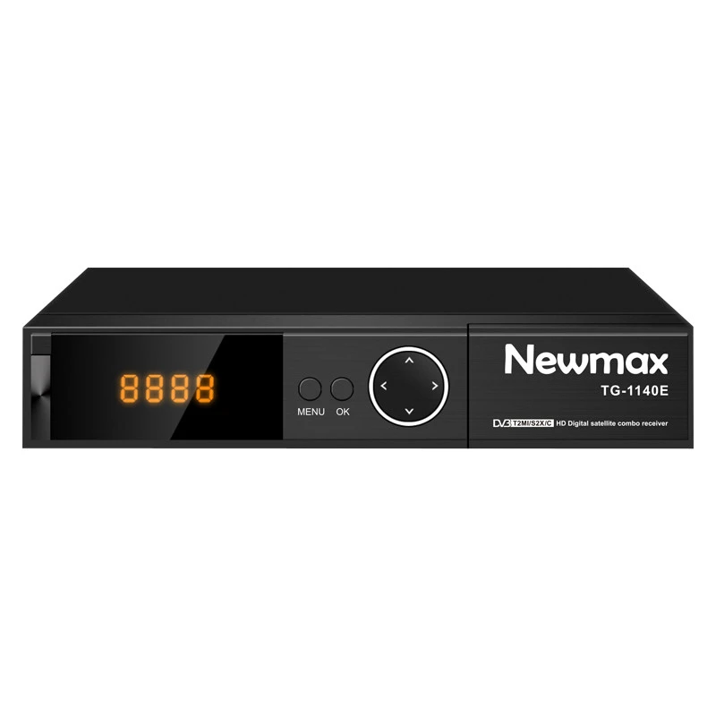 Newmax TG-1140E Full High Definition 1080P Decoder COMBO DVB T2 S2 Set Top Box Satellite TV Receiver