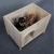 Import No Assembly Indoor Wooden Dog House Small Dogs 40" x 20.8" x 24.4" One Step Installment from China