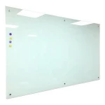 Non-glare Tempered Glass Frameless Magnetic Glass Whiteboard