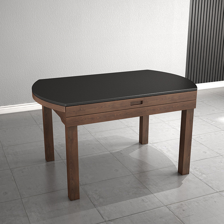 Buy Nordic Folding Round Dining Table 6 Chairs Modern Dining Table Sets ...
