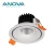 Import Nordic style Anti-glare led ceiling lights fixed dimmable beam lights 9W recessed led downlight from China