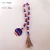 Import Nordic style home Holiday Decorations Creative hemp rope tassel beads Decor Pendant Independence Day Colours Wood bead from China