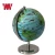 Import Novelty 14.2cm educational animal map world globe PVC surface ABS inner ball gloden metal base home decoration desktop globes from China