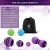 Import OEM customize Logo eva massage ball and spiky massage ball from China
