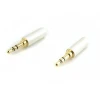 OEM MA2103G 4pcs Brass Gold Plated 3.5mm Earphone Plug Headphone Jack for DIY Cable