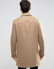 OEM Manufacture Hot Fashion Long Trench Coat Windbreaker Jacket Men Stylish Winter Coat