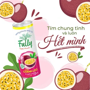 OEM Manufacturer Passion Fruit Juice from Vietnam (330 ml) - Real Passion Fruit