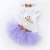 Import One Years Birthday Baby Clothing Sets Baby Tshirt Jumpsuit Outfits Clothes Lace Skirt Baby Girls Romper Suit from China