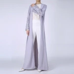 online uk modern islamic clothing muslim long sleeve maxi plus size dress turkish coat style abaya for women