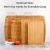 Import Organic Pre-Oiled Bamboo chopping block with Juice Groove for Meat Fruit & Vegetables Meat Kitchen Butcher Block from China