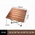 Import Outdoor Aluminum Alloy Folding Table Ultra Light Portable Picnic Camping Aluminum Table from China