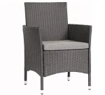 Outdoor Furniture 3 Pieces Complete Patio PE Rattan Garden Dining Set