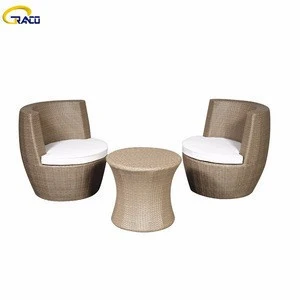 outdoor furniture garden vase shape small sofa set