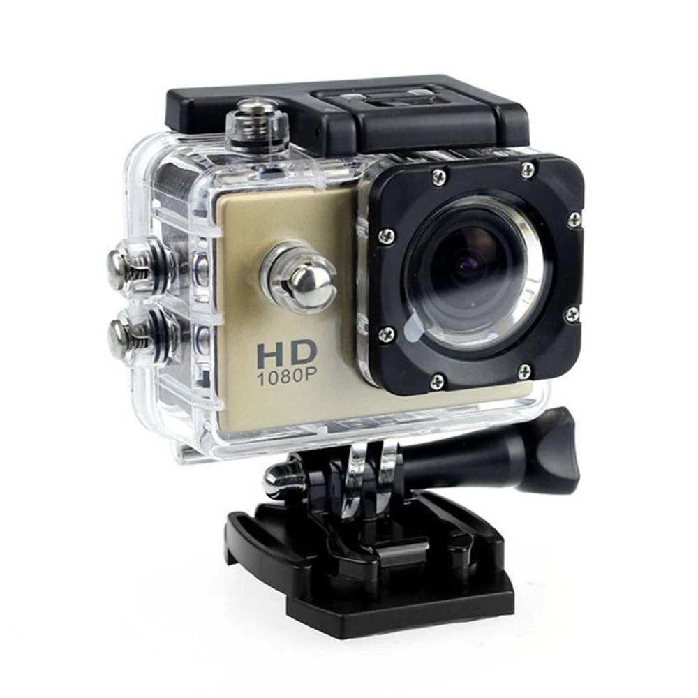 Outdoor Mini Action Camera HD 1080P 30fps 2.0" Underwater Waterproof Helmet Video Recording Camera Sport Cam