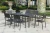 Import outdoor modern cafeteria bench seat and table furniture from China
