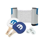Outdoor sports table tennis racket set desktop ping pang racket set