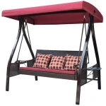 Outdoor Swing chair patio Swing Canopy and Cushion for outdoor