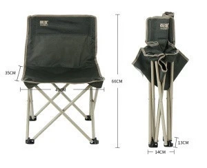 Oxford fabric foldable fishing camping chair for outdoor