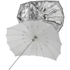 parasail parabolic umbrella white with removable black/silver  new product of photo studio accessories