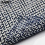 Pariss 50%Wool 50%Mixed fiber wool suit cashmere tweed fabric