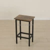 Party Room Metal wooden Bar Stools Industrial Dinning Bar Chairs