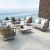 Import Patio used outdoor waterproof furniture sofa garden sets from China